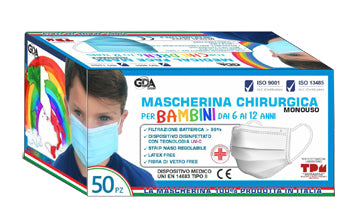 MASCH.BABY CHIR.6-12ANNI AZZ 50P - Lovesano