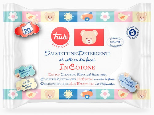 TRUDI BABY C SALV COTONE 20PZ - Lovesano