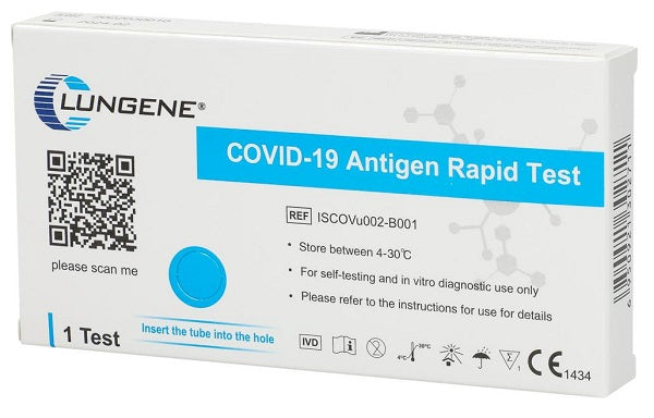Test Antigenico Rapido Covid-19 Clungene Autodiagnostico Determinazione Qualitativa Antgeni Sars-cov-2 In Tamponi Nasali Mediante Immunocromatografia