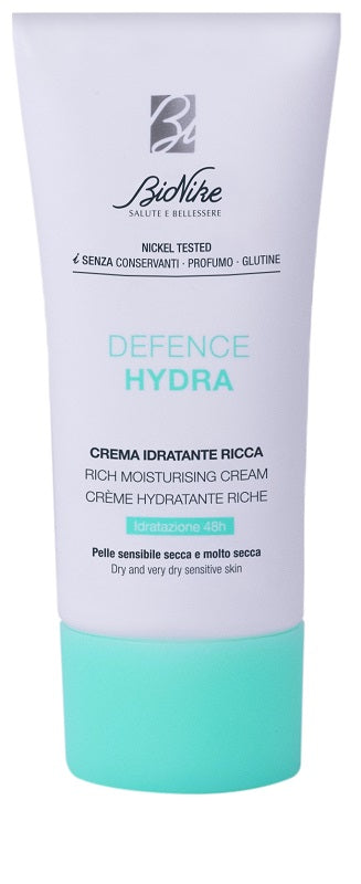 Defence Hydra Crema Idratante Ricca 50 Ml - Lovesano