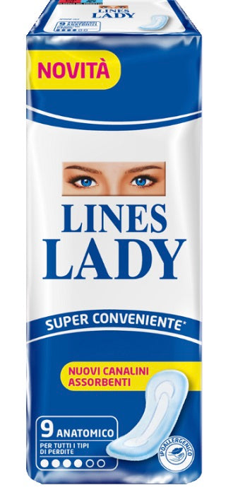 Lines Lady Anatomico 9 Pezzi - Lovesano