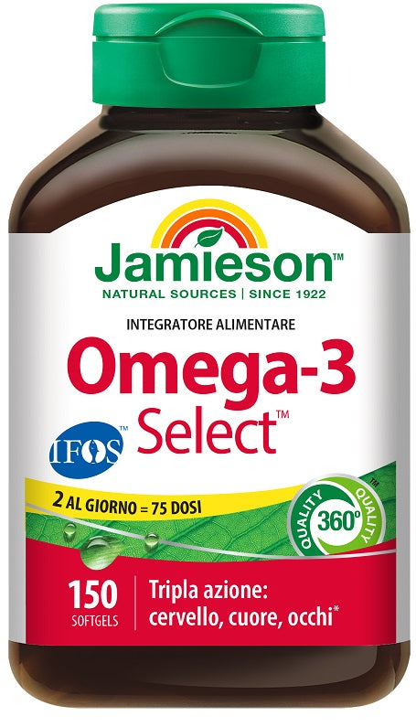 Jamieson Omega 3 Select Ifos 150 Softgel - Lovesano