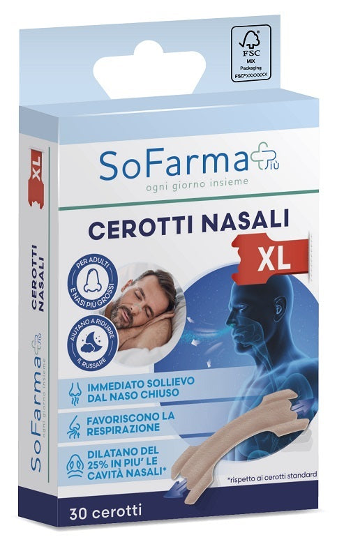 CEROTTO NASALE XXL 30PZ SF+ - Lovesano