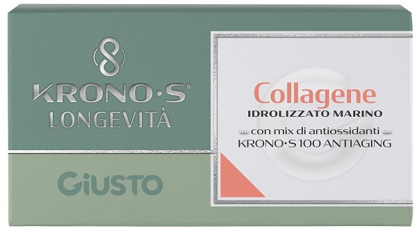 Giusto Collagene Kronos Idrolizzato Marino 10 Bustine - Lovesano