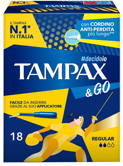 Tampax &go Regular 18 Pezzi - Lovesano