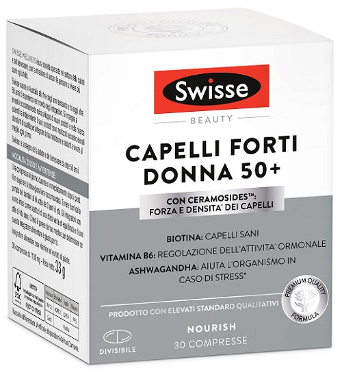 Swisse Capelli Forti Donna 50+ 30 Compresse - Lovesano