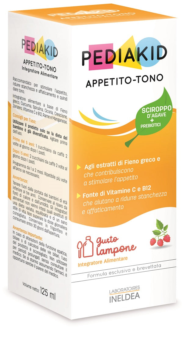 PEDIAKID APPETITO/TONO SCIR - Lovesano
