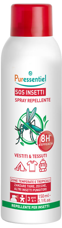 Sos Insetti Spray Repellente Vestiti&tessuti 150 Ml - Lovesano