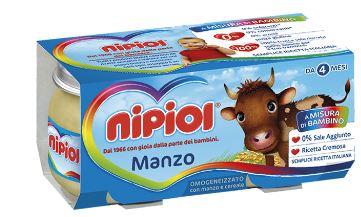Nipiol Omogeneizzato Manzo 80 G 2 Pezzi - Lovesano