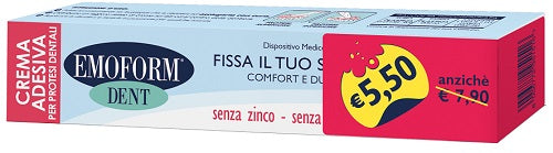 Crema Adesiva Emoform Dent Per Protesi Dentale 45 G Taglio Prezzo - Lovesano