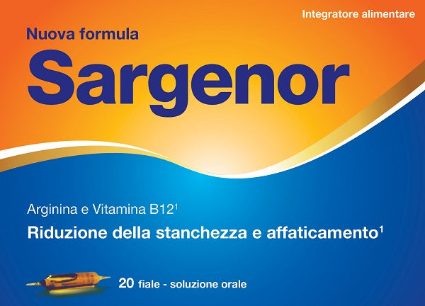 Sargenor 20 Fiale Da 5 Ml Nuova Formulazione - Lovesano
