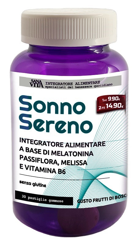 Sanavita Sonno Sereno 30 Gommose - Lovesano