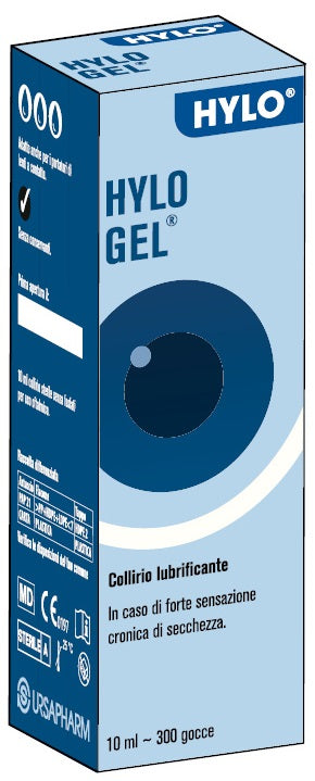 Collirio Lubrificante Hylo Gel Ialuronato Di Sodio 2 Mg/ml 10 Ml - Lovesano