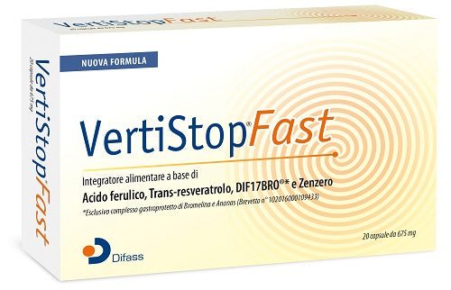 Vertistop Fast 20 Capsule Da 675 Mg - Lovesano