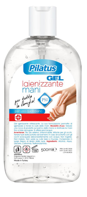 PILATUS GEL IGIEN MANI 500ML - Lovesano