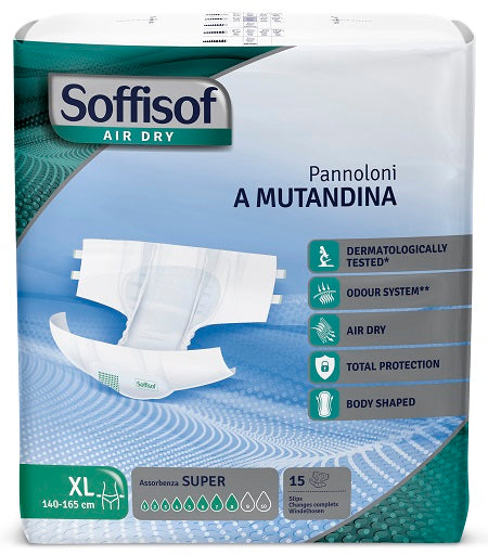 SOFFISOF AirDry Pann.Mut.S XL15pz - Lovesano