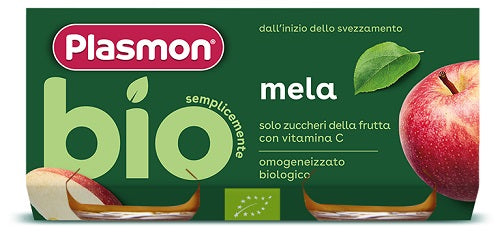 Plasmon Omogeneizzato Bio Mela 2 Vasetti X 80 G - Lovesano