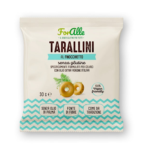 Foralle Tarallini Finocchietto 30 G - Lovesano