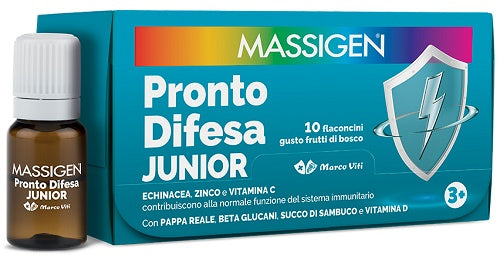Massigen Pronto Difesa Junior 10 Flaconcini Da 10 Ml - Lovesano