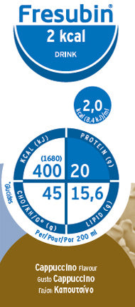 FRESUBIN 2KC DRINK CAPP 4FLX200M - Lovesano