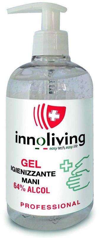 Innoliving Gel Igienizzante Mani 64% Alcol 500 Ml - Lovesano