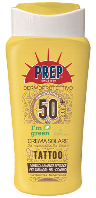 PREP SOLARE SPF50 TATTOO 200ML< - Lovesano