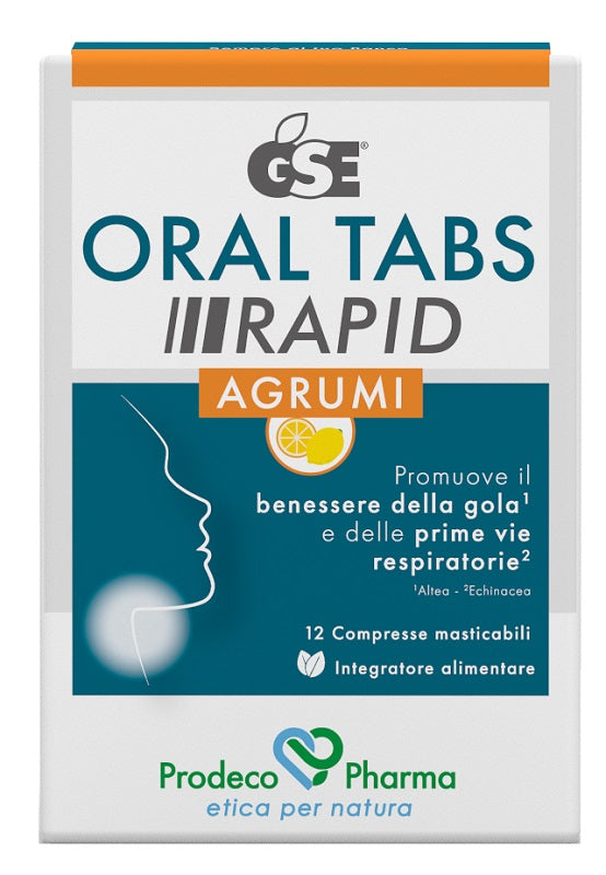 GSE ORAL TABS RAPID AGRUM12CPR - Lovesano
