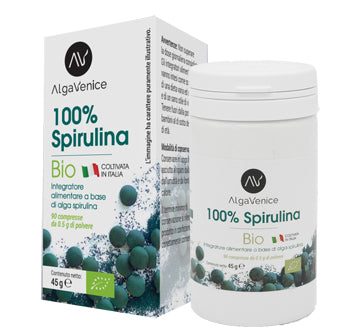 ALGAVENICE 100% SPIRULIN 90CPR - Lovesano