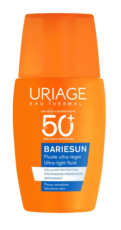 Uriage Eau Thermale Bariesun Spf50+ Fluide Ultra Leger 30 Ml - Lovesano