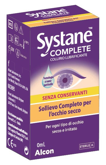 Collirio Lubrificante Systane Complete Senza Conservanti 10 Ml - Lovesano