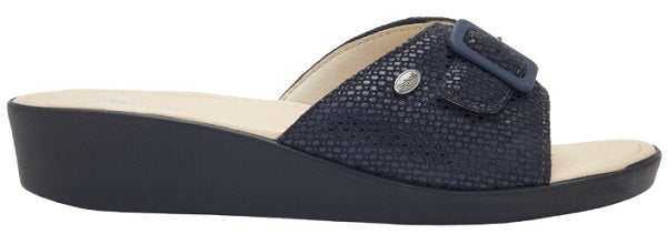 Mango Printed Suede W Navy Blue 38 - Lovesano