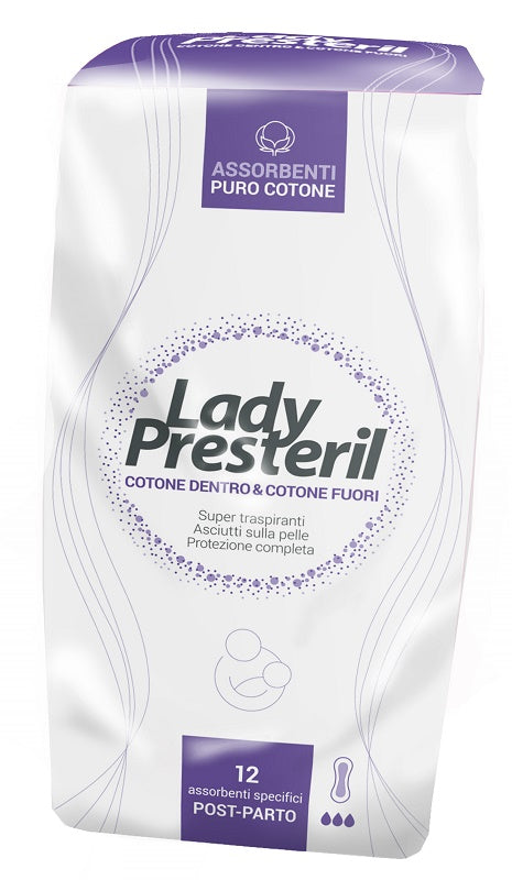 LADY PRESTERIL POSTPARTO 12PZ - Lovesano