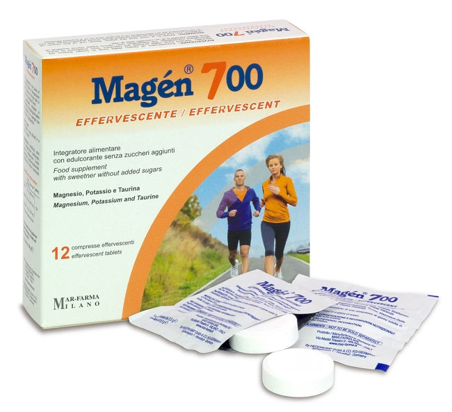 Magen 700 12 Compresse Effervescenti