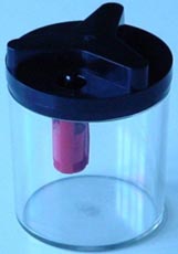 Vaso Autoclavabile 400cc Completo, Vaso Completo Di Ricambio Per Aspiratore New Emivac - Lovesano