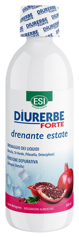 Esi Diurerbe Forte Drenante Melograno Estate Bipack 500 Ml + 500 Ml