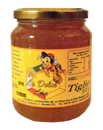 MIELE Tiglio 500g Dolce Ape - Lovesano