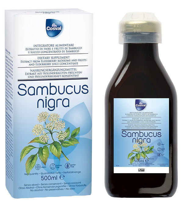 Sambucus Nigra 500 Ml Senza Glutine E Lattosio - Lovesano