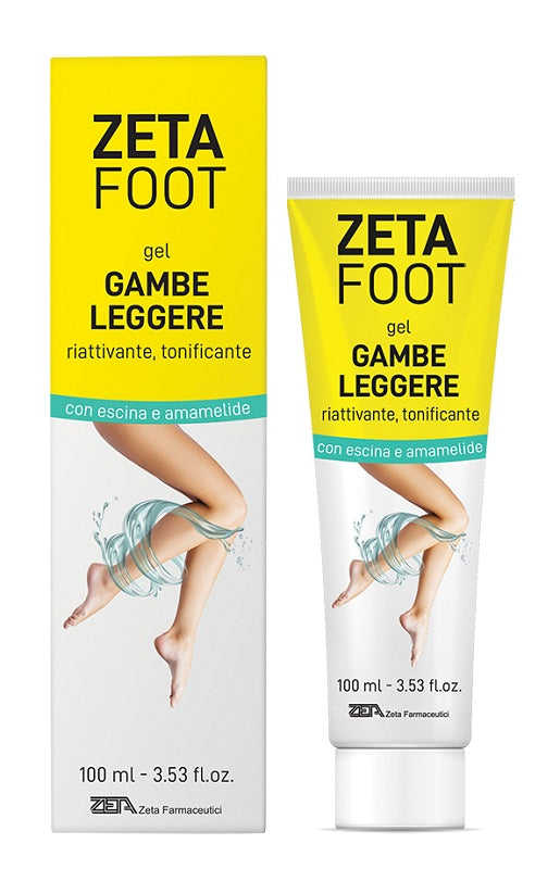 ZFOOT GEL GAMBE LEGGERE 100ML - Lovesano