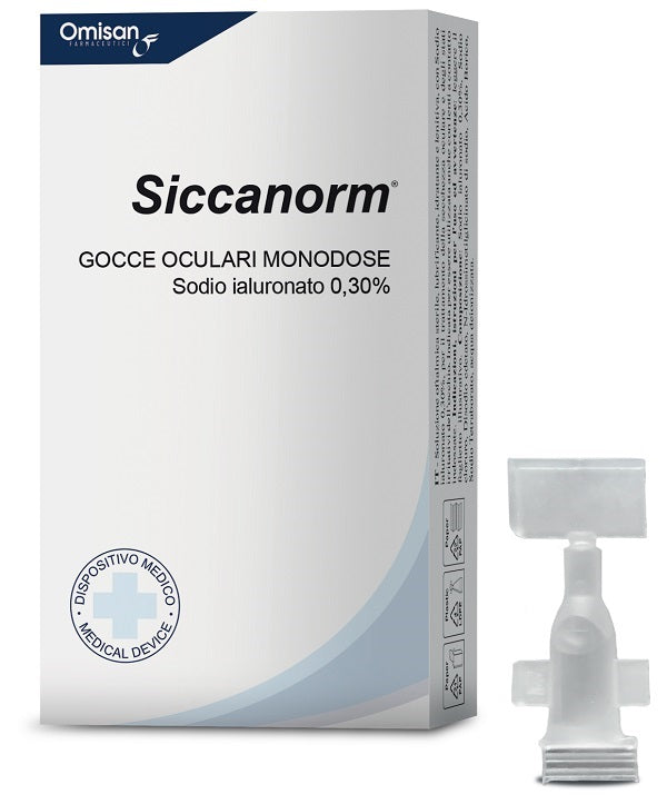 Siccanorm Gocce Oculari 20 Flaconcini Monodose 0,33 Ml - Lovesano