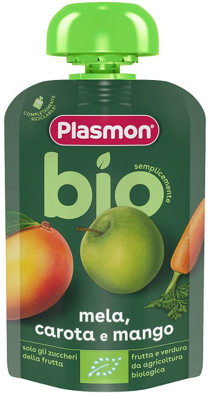 PLASMON MELA/CAROT/MANGO BIO POU - Lovesano
