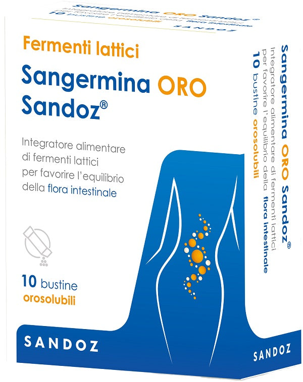 Sangermina Oro 10 Bustine Orosolubile - Lovesano