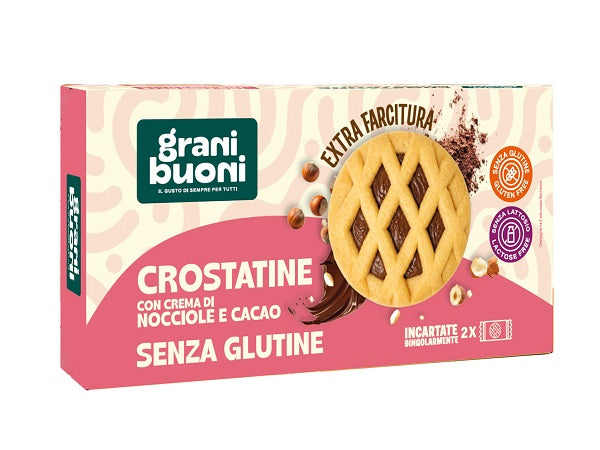 Granibuoni Crostatine Con Crema Di Nocciola E Cacao 2 Pezzi 50 G - Lovesano