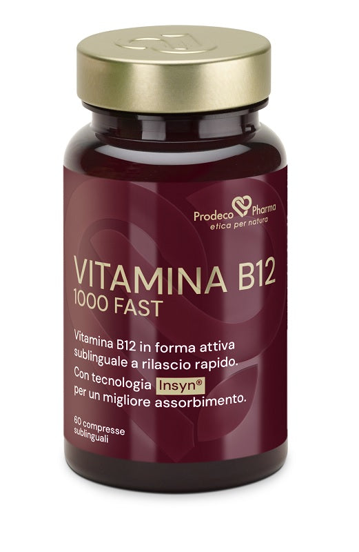 Prodeco Insyn Vitamina B12 1000 Fast 60 Compresse Sublinguali