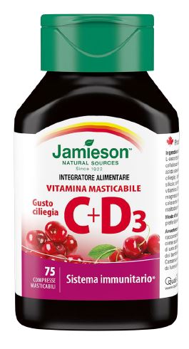 JAMIESON VITAMINA C500+D 75CPR - Lovesano