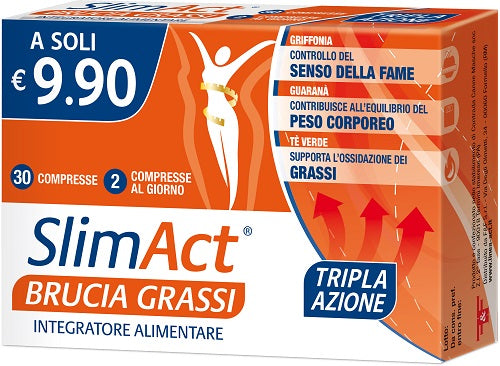 Slim Act Brucia Grassi 30 Compresse - Lovesano