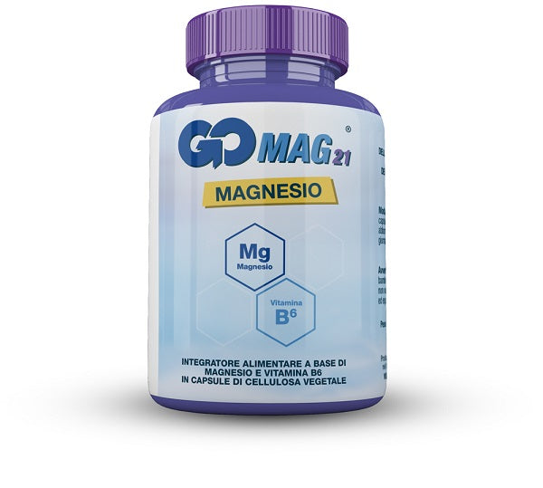 Gomag21 Magnesio 60 Capsule 720 Mg Senza Glutine Senza Lattosio