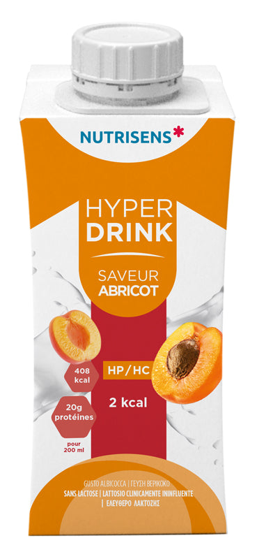 HYPERDRINK 2KCAL ALBICOCC. 4X200 - Lovesano