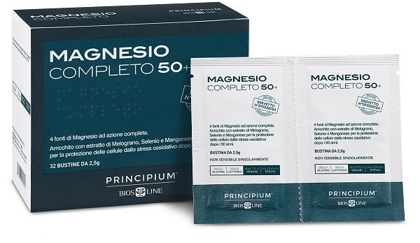 Principium Magnesio Completo Brevettato 50+ 32 Bustine Da 2,5 G - Lovesano