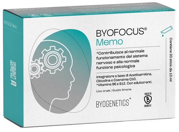Byofocus Memo 20 Stick Da 10 Ml - Lovesano