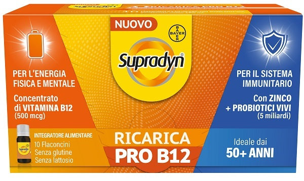 SUPRADYN RICARICA PRO B12 10FL - Lovesano